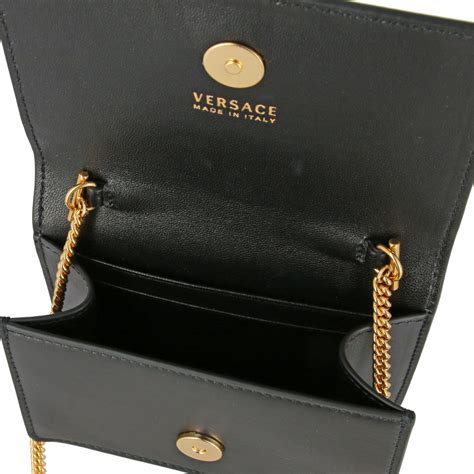 borsa versace nera outlet|versace bag sale.